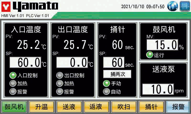 喷雾干燥器GB211C-A控制面板.jpg